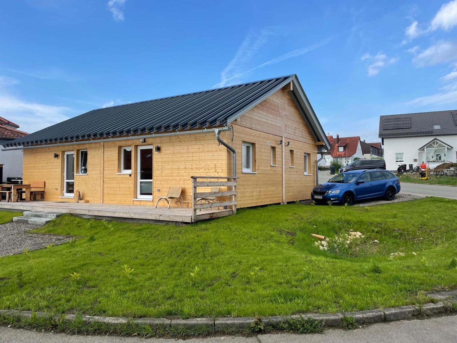 Tinyhaus #4 Huelben - Ortsrand - Kostenlose Parkplaetze Hulben Extérieur photo